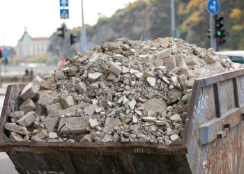 Brick and concrete waste removal min